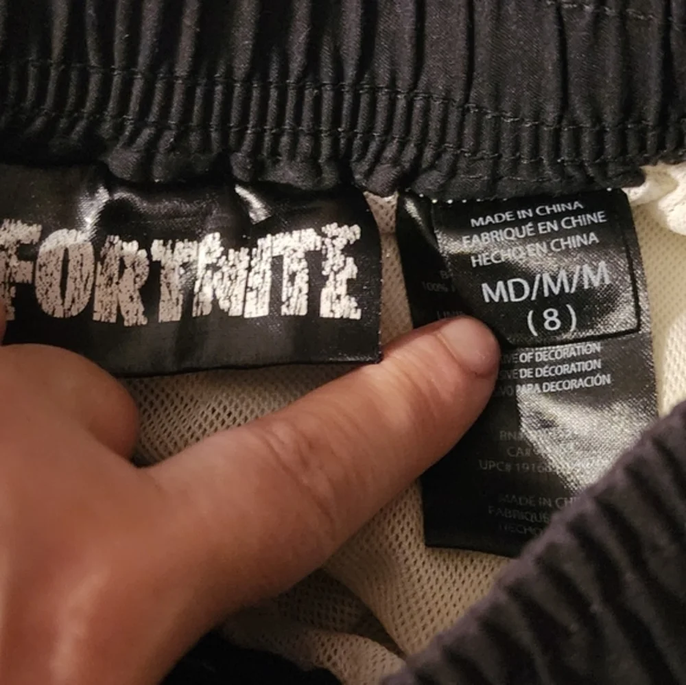 Fortnite Swim Trunks Blue‎ Green Black Medium Beach A131
